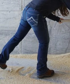 Ariat Women's R.E.A.L. Mid Rise Stretch Whipstitch Boot Cut Jean (10014022) Pants & Shorts 17 Ariat Women's R.E.A.L. Mid Rise Stretch Whipstitch Boot Cut Jean (10014022) Pants & Shorts