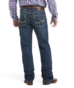 Ariat Men's M4 Adkins Jeans Low Rise Stretch Boot Cut (10021767) Pants & Shorts