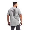 Ariat Men's Rebar Cotton Strong Dog Tags SS T-Shirt (10039148) Shirts & Tops