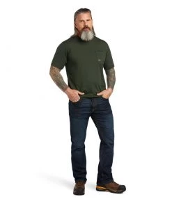 Ariat Men's Rebar Workman Working Dog T-Shirt Shirts & Tops