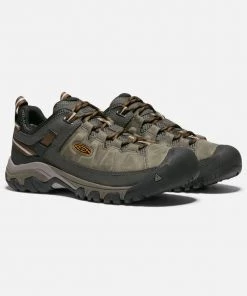 Keen Men's Targhee III WP Black/Olive (1017784)
