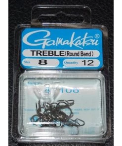 Gamakatsu Treble (Round Bend) Hooks