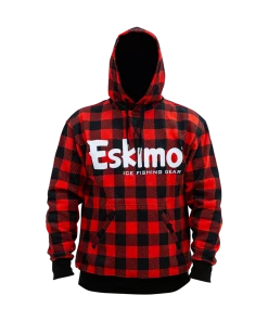 Shirts & Tops Eskimo PLAID COTTON HOODIE