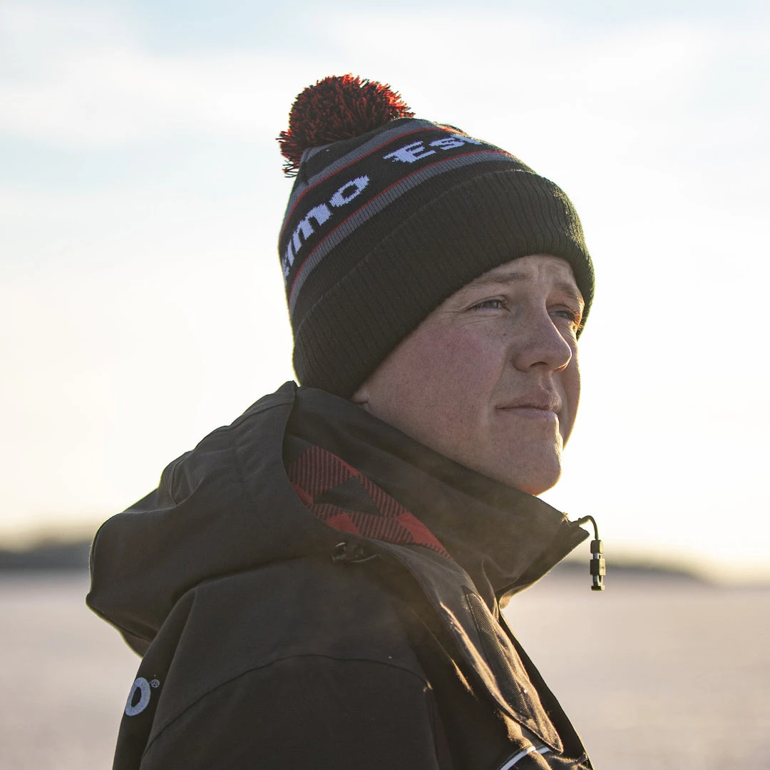 Eskimo Black Ice POM Hat 4 Eskimo Black Ice POM Hat