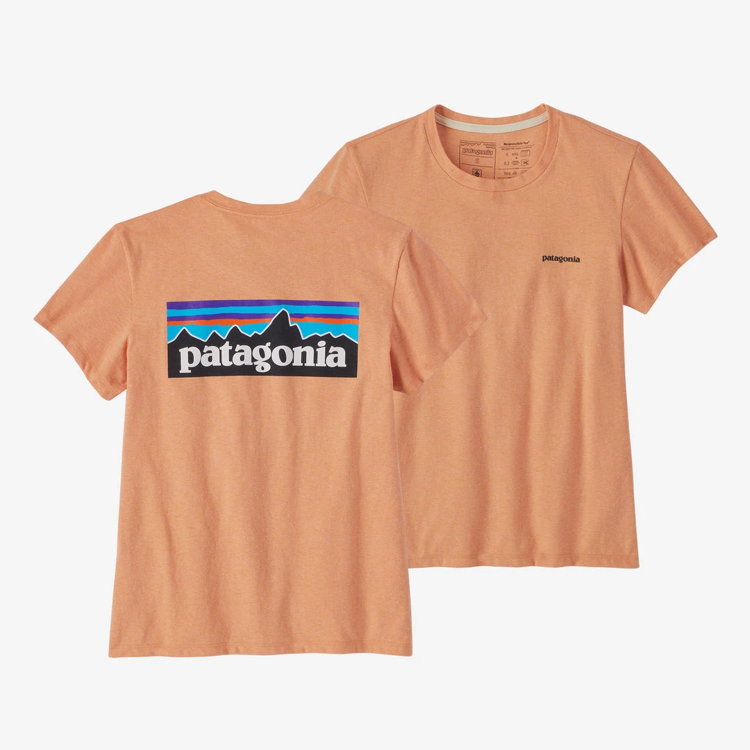 Patagonia Women's P-6 Logo Responsibili-Tee 4 Patagonia Women's P-6 Logo Responsibili-Tee