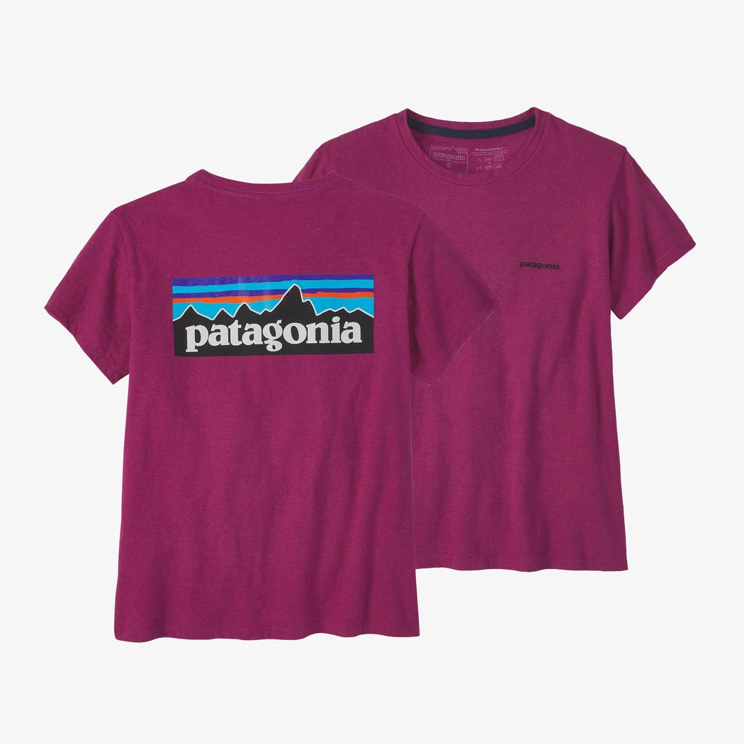 Patagonia Women's P-6 Logo Responsibili-Tee 3 Patagonia Women's P-6 Logo Responsibili-Tee