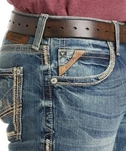 Ariat M5 Slim Gambler Stackable Straight Leg Jeans (10012703) Pants & Shorts