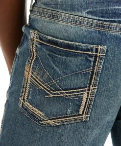 Ariat M5 Slim Gambler Stackable Straight Leg Jeans (10012703) Pants & Shorts