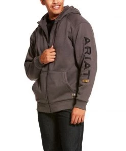 Ariat Men's Rebar All-Weather Full Zip Hoodie