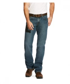 Pants & Shorts Ariat Men's Rebar M4 Low Rise DuraStretch Basic Boot Cut Jeans (10016221)
