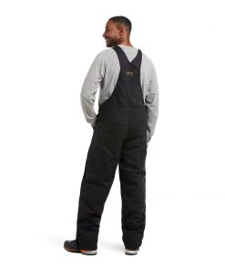Ariat Men's Rebar Stretch DuraCanvas Insulated Boot Cut Bib
