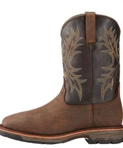 Ariat Men's WorkHog Square Safety Toe (10017420) Men's Safety Boots