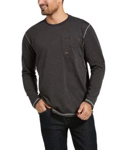 Shirts & Tops Ariat Rebar Workman Camo Flag LS Shirt