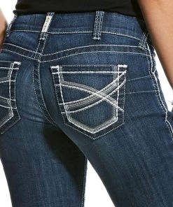 Pants & Shorts Ariat Women's REAL Mid Rise Stretch Ivy Stackable Straight Leg Jean (10024300)