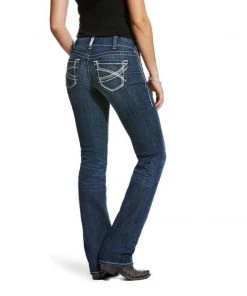 Pants & Shorts Ariat Women's REAL Mid Rise Stretch Ivy Stackable Straight Leg Jean (10024300)