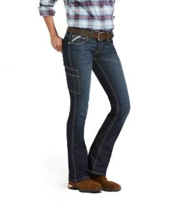 Ariat Women's Rebar DuraStretch Riveter Boot Cut Jean (10032462)