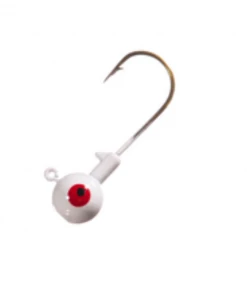 Arkie Double Eye Painted Bronze Hook Jig Heads
