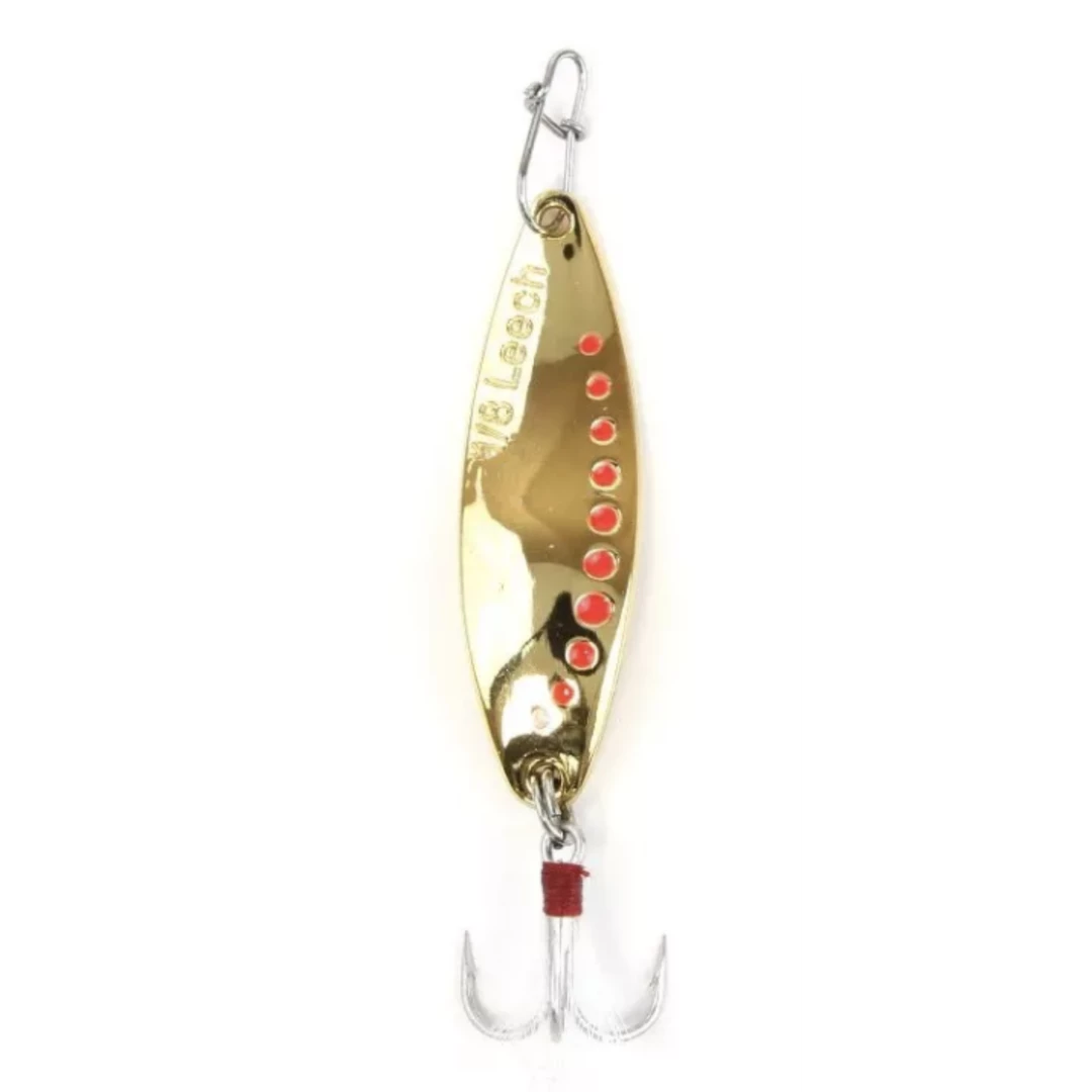 Spoons & Blade Baits Clam Leech Flutter Spoon 3 Spoons & Blade Baits Clam Leech Flutter Spoon
