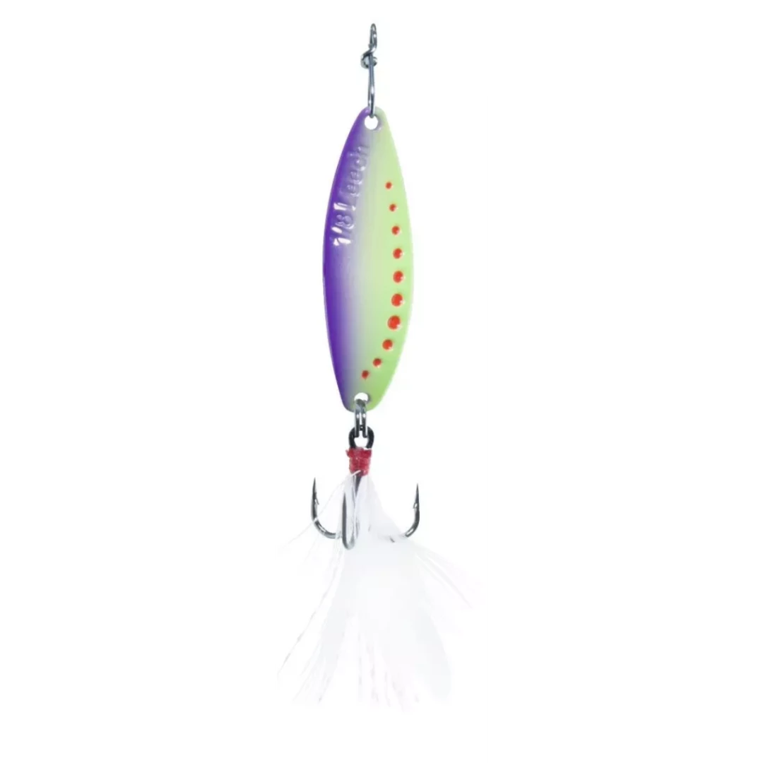 Spoons & Blade Baits Clam Leech Flutter Spoon 8 Spoons & Blade Baits Clam Leech Flutter Spoon