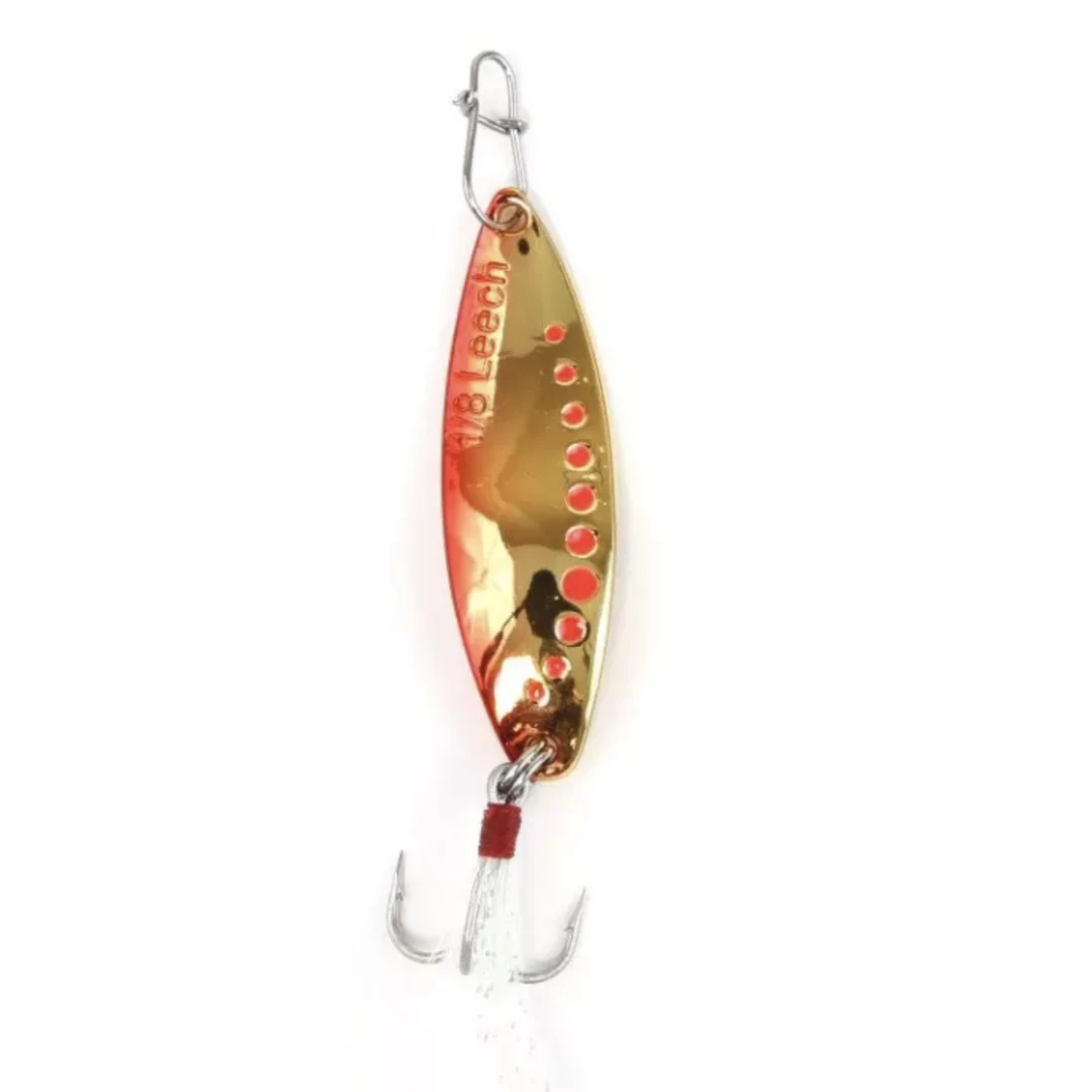 Spoons & Blade Baits Clam Leech Flutter Spoon 4 Spoons & Blade Baits Clam Leech Flutter Spoon