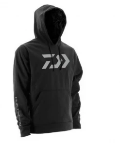 Shirts & Tops Daiwa D-VEC Huk Black Hoodie