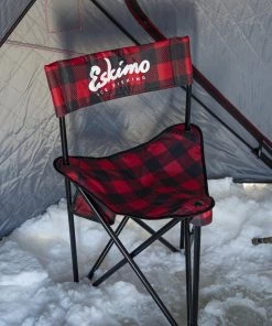 ESKIMO PLAID XL FLDG ICE CHAIR