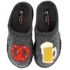 Slippers & Clogs Haflinger Unisex AR Oktoberfest Beer And Pretzel Slippers
