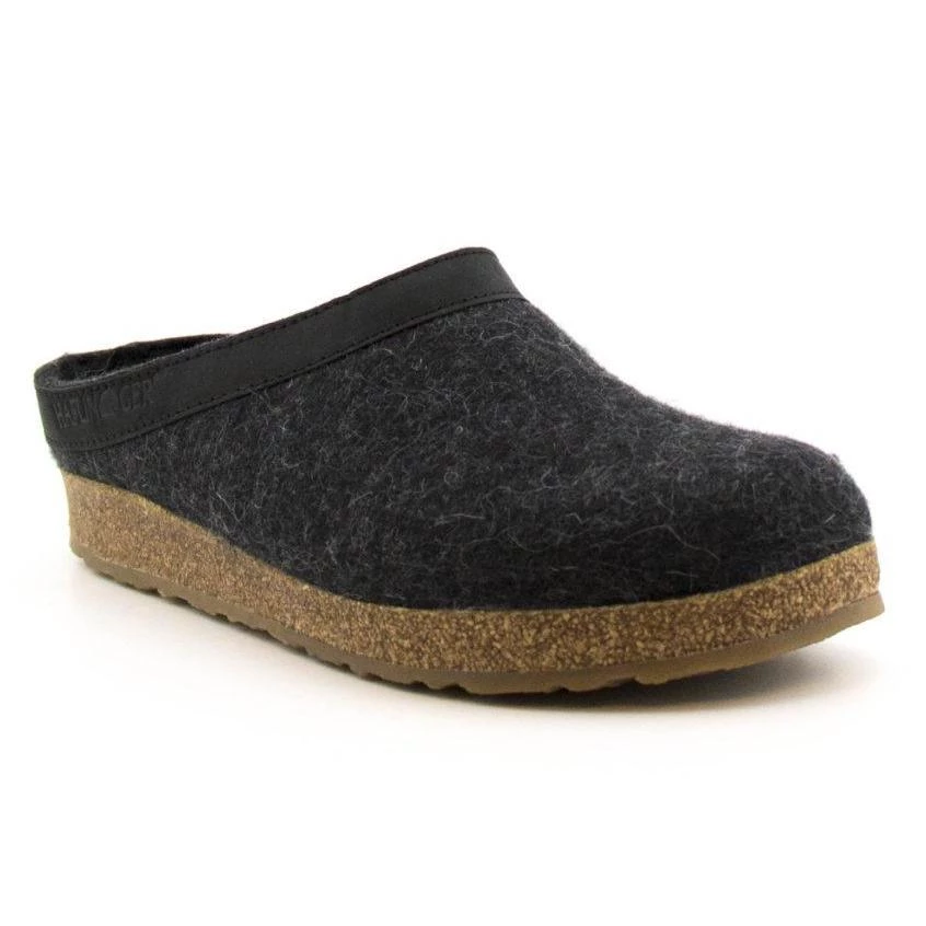 Haflinger Unisex Grizzly Clog (Charcoal) Slippers & Clogs 3 Haflinger Unisex Grizzly Clog (Charcoal) Slippers & Clogs