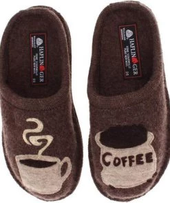 Haflinger Women's AR Coffee Slippers