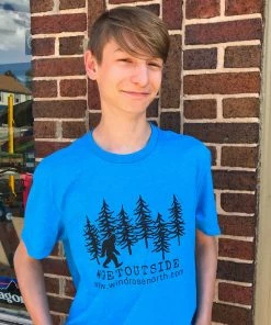 Wind Rose North Ltd. Outfitters Wind Rose North Get Outside W/ Sasquatch T-Shirt