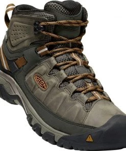 Keen Men's Targhee III Mid Waterproof Hiking Boots Black Olive/Golden Brown Wide(1018596) 7 Keen Men's Targhee III Mid Waterproof Hiking Boots Black Olive/Golden Brown Wide(1018596)