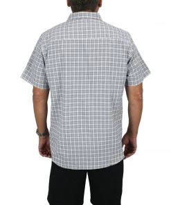 Aftco Men's Dorsal Short Sleeve Button Down Shirt