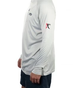 Aftco Men's Jason Christie Hooded Long Sleeve Performance Shirt