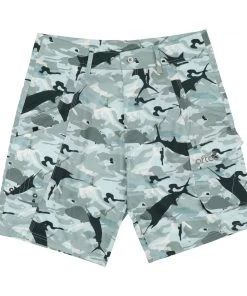 Aftco Men's Tactical Camo Fishing Shorts