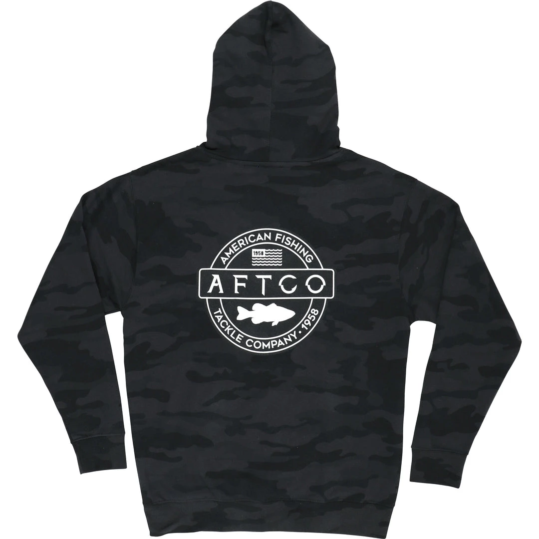 Aftco Men's Bass Patch Hoodie 4 Aftco Men's Bass Patch Hoodie