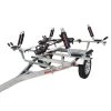 Malone MicroSport™ 2 Kayak/2 Bike Trailer Package (2 Sets J-Racks, 2 Bike Racks, Spare Tire)