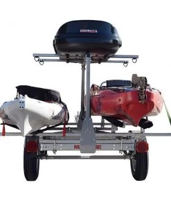 Kayak Accessories Malone MicroSport™ LowBed™ 2 Boat Trailer W/2nd Tier