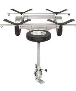 Malone MicroSport™ LowBed™ 2 Kayak Trailer Package (2 Sets MegaWings™ & Spare Tire) Kayak Accessories