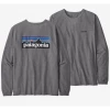 Patagonia Women's Long-Sleeved P-6 Logo Responsibili-Tee®