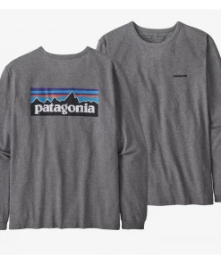 Patagonia Women's Long-Sleeved P-6 Logo Responsibili-Tee®