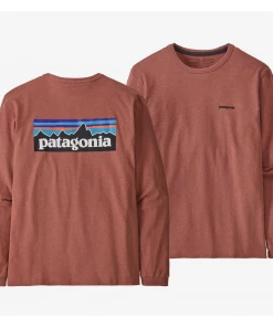Patagonia Women's Long-Sleeved P-6 Logo Responsibili-Tee®