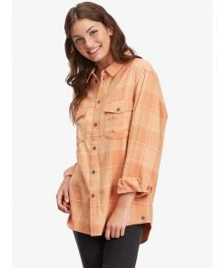 Roxy Women's Turn It Up Long Sleeve Shirt