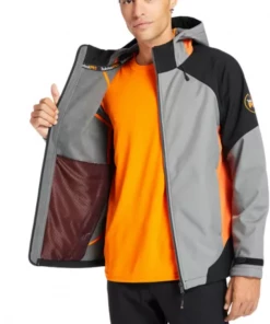 Coats, Jackets & Bibs Timberland Pro Men's Powerzip Hooded Softshell Jacket