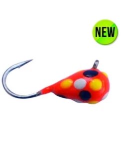 Kenders Tungsten Bright UV Jig 4mm #10 Hook Ice Jigs