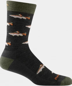 Darn Tough Men's Spey Fly Crew Lightweight Lifestyle Sock (6085) Socks