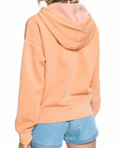 Roxy Women's Girls' Who Slide Half-Snap Hoodie Shirts & Tops