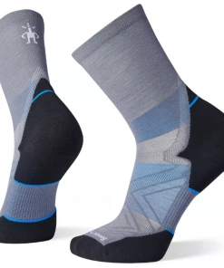 Smartwool Men's Run Targeted Cushion Mid Crew Socks (SW001663018)