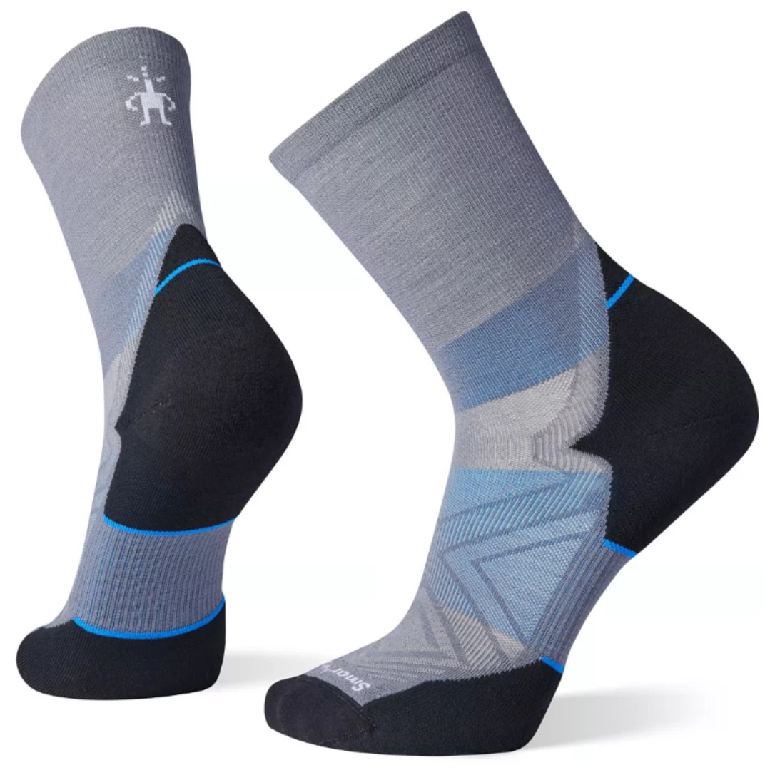 Smartwool Men's Run Targeted Cushion Mid Crew Socks (SW001663018) 3 Smartwool Men's Run Targeted Cushion Mid Crew Socks (SW001663018)