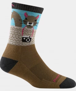 Socks Darn Tough Women's Critter Club Micro Crew Lightweight Hiking Sock (5001)