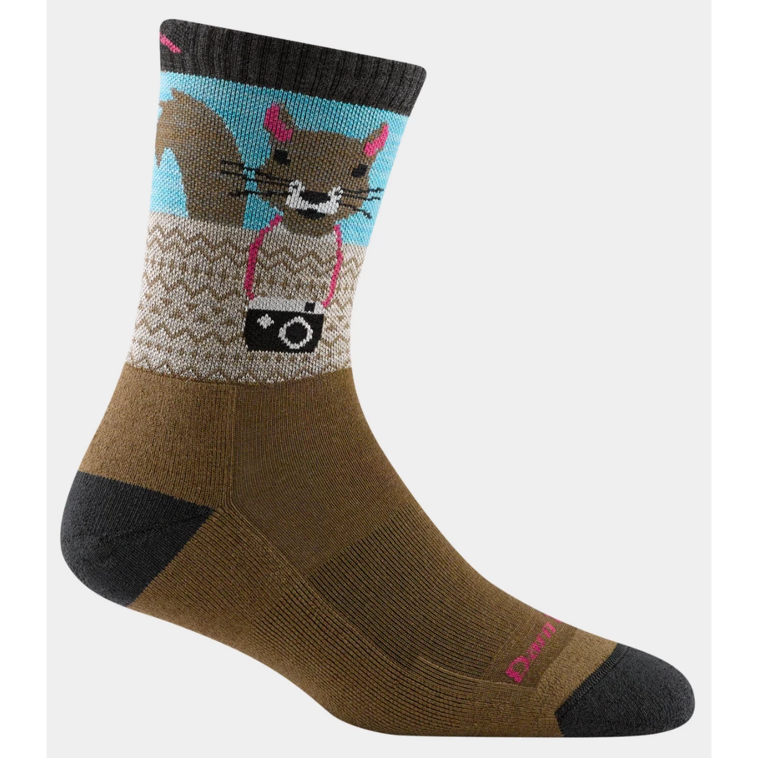 Socks Darn Tough Women's Critter Club Micro Crew Lightweight Hiking Sock (5001) 3 Socks Darn Tough Women's Critter Club Micro Crew Lightweight Hiking Sock (5001)